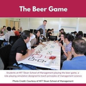 The Beer Game - A Production-Distribution Game