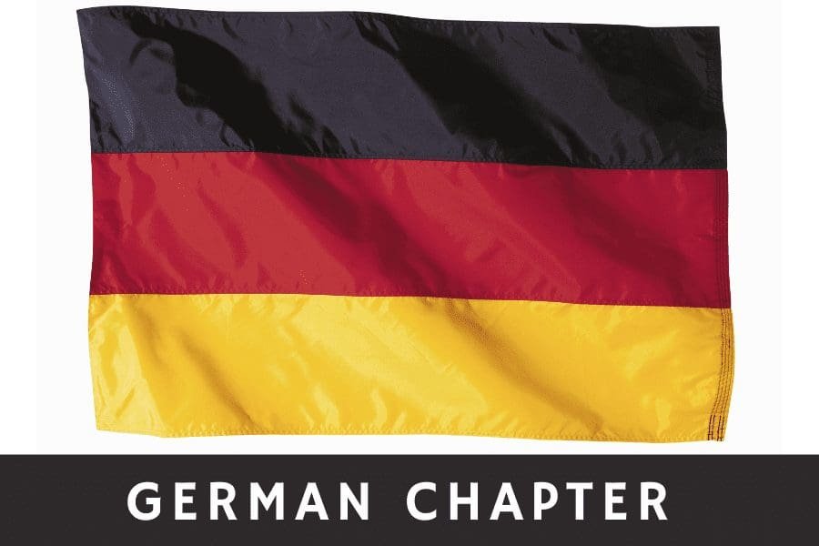 German Chapter w/Flag