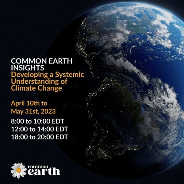 Common Earth Insights Course: Developing a Systemic Understanding of Climate Change