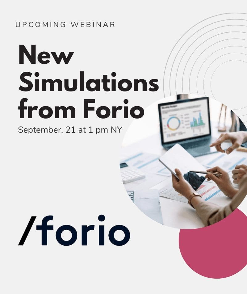 New Simulations from Forio