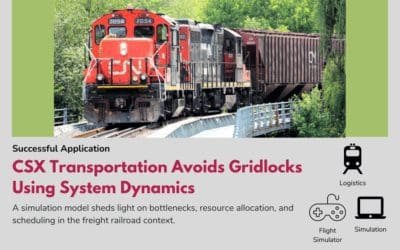 CSX Transportation Avoids Gridlocks Using System Dynamics