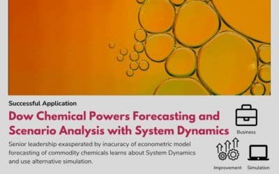 Dow Chemical Powers Forecasting and Scenario Analysis with System Dynamics