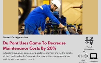 Du Pont Uses Game To Decrease Maintenance Costs By 20%