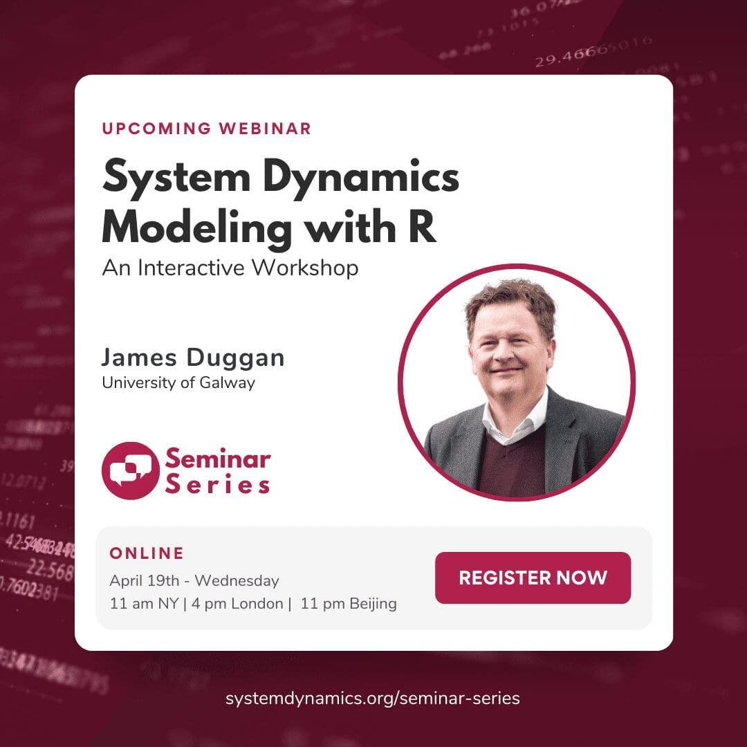 System Dynamics Modeling with R. An Interactive Workshop