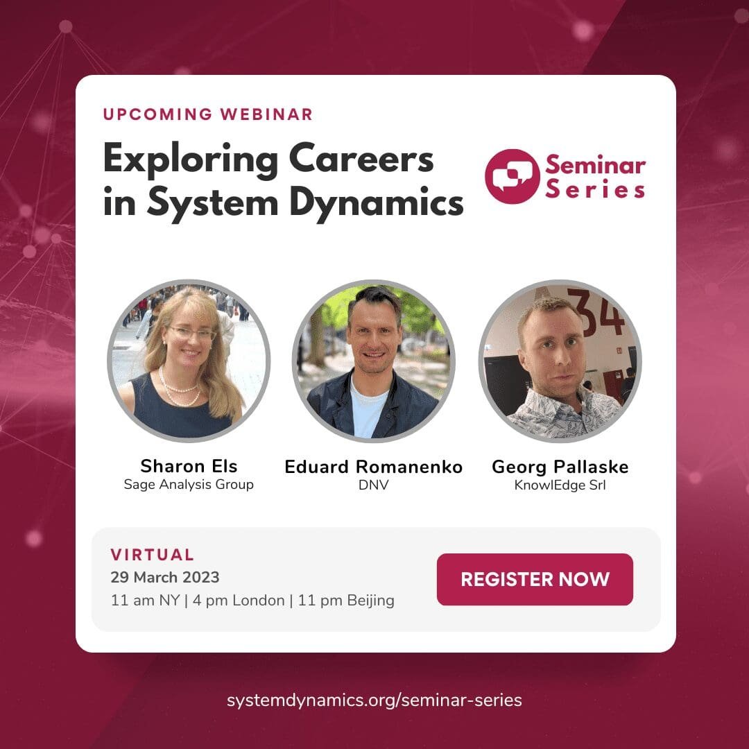 Exploring Careers in System Dynamics