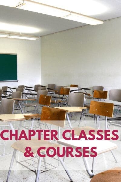 chapter classes and courses